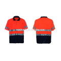 SFVEST 2015 Reflective Safety Clothing Short Sleeve Hi Vis Shirt